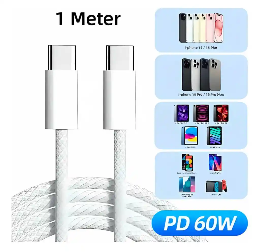 Cable Iphone 60w