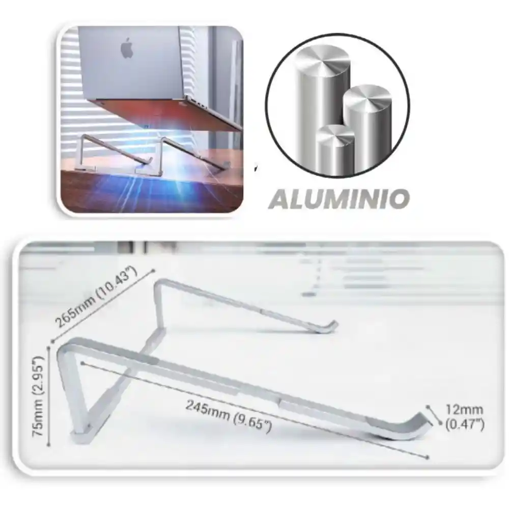 Base Soporte Para Tablet Laptop Ajustable Hold-406