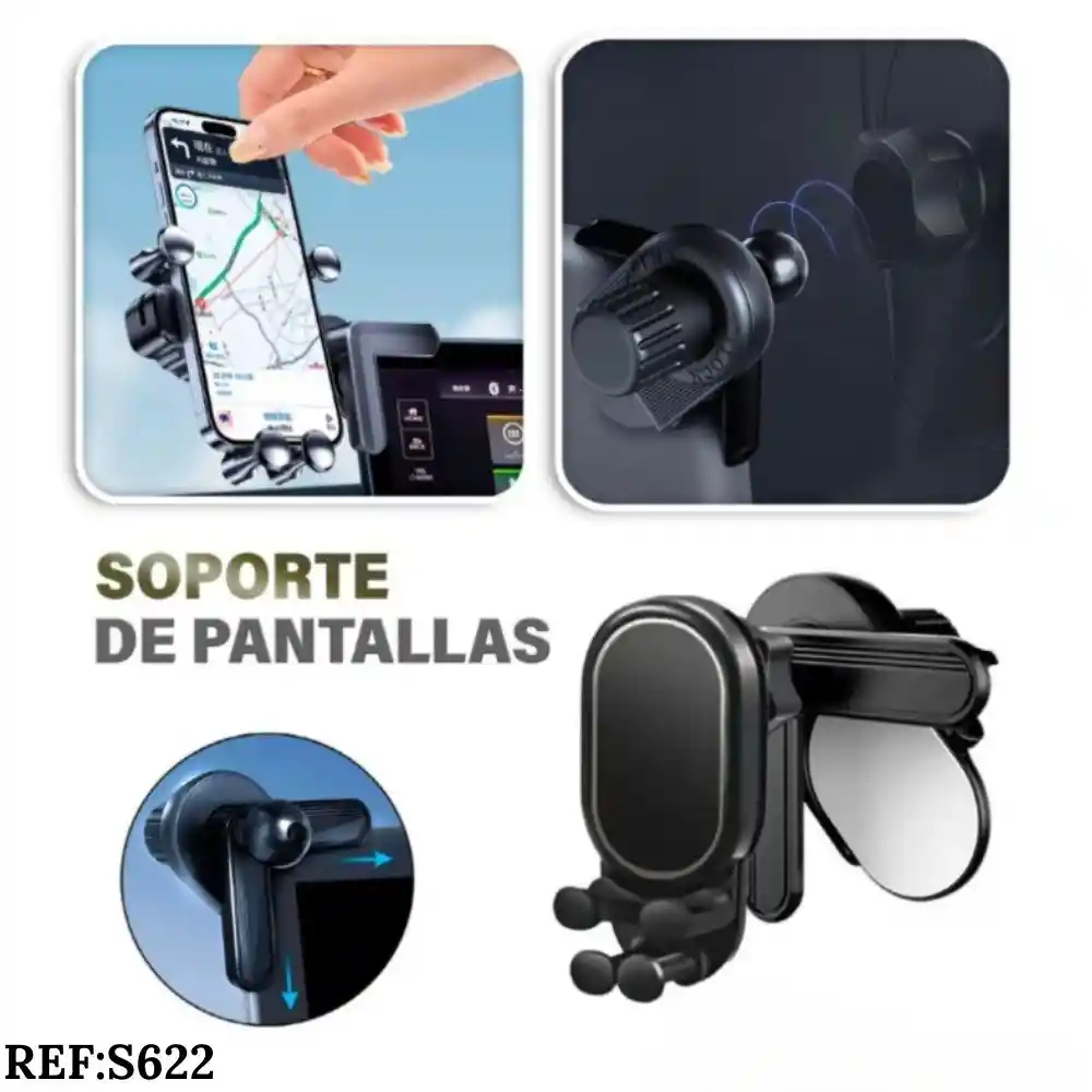 Soporte Holder Celular Para Auto Ajustable S622