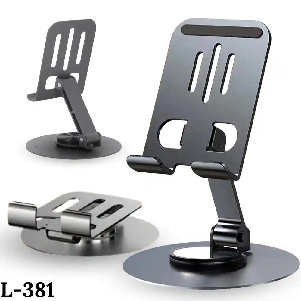 Holder Soporte Base Para Celular Ajustable Rotación 360 L-381
