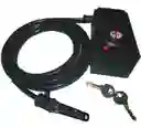 Candado Bicicleta Moto Alarma Portatil Multiusos Guaya Bici