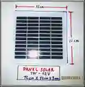 Panel Solar En Vidrio 12v. - 1w.