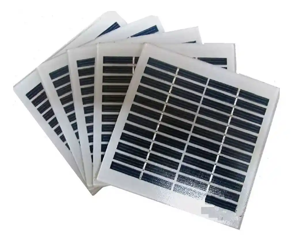 Panel Solar En Vidrio 12v. - 1w.