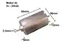 Motor Dc 3v-24vdc Para Pequeño Taladro Sierra Pulidora