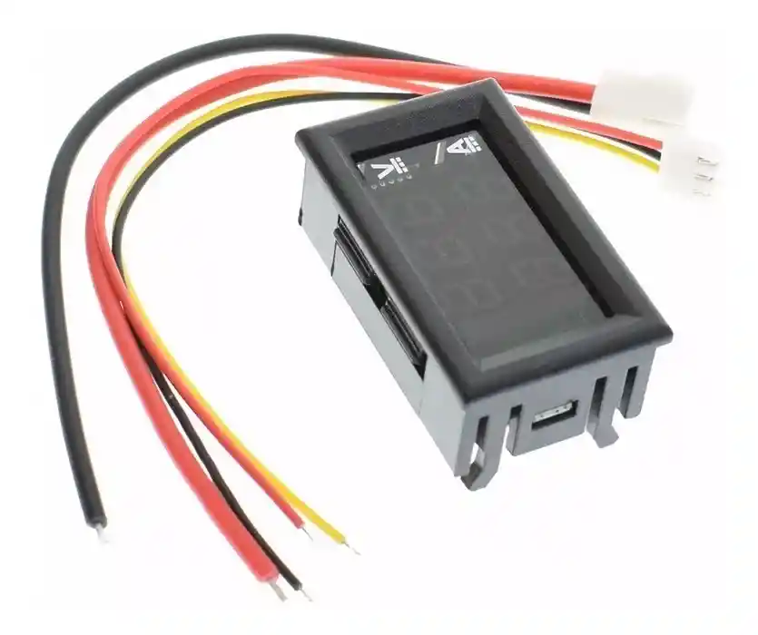 Voltimetro Amperimetro Digital Dc De 0 A 100 Voltios 10 Amp