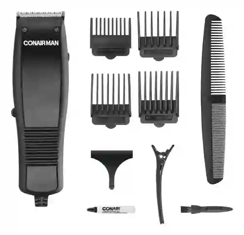 Maquina Cortar Pelo Conair Kit De Corte De Cabello Para Hombre