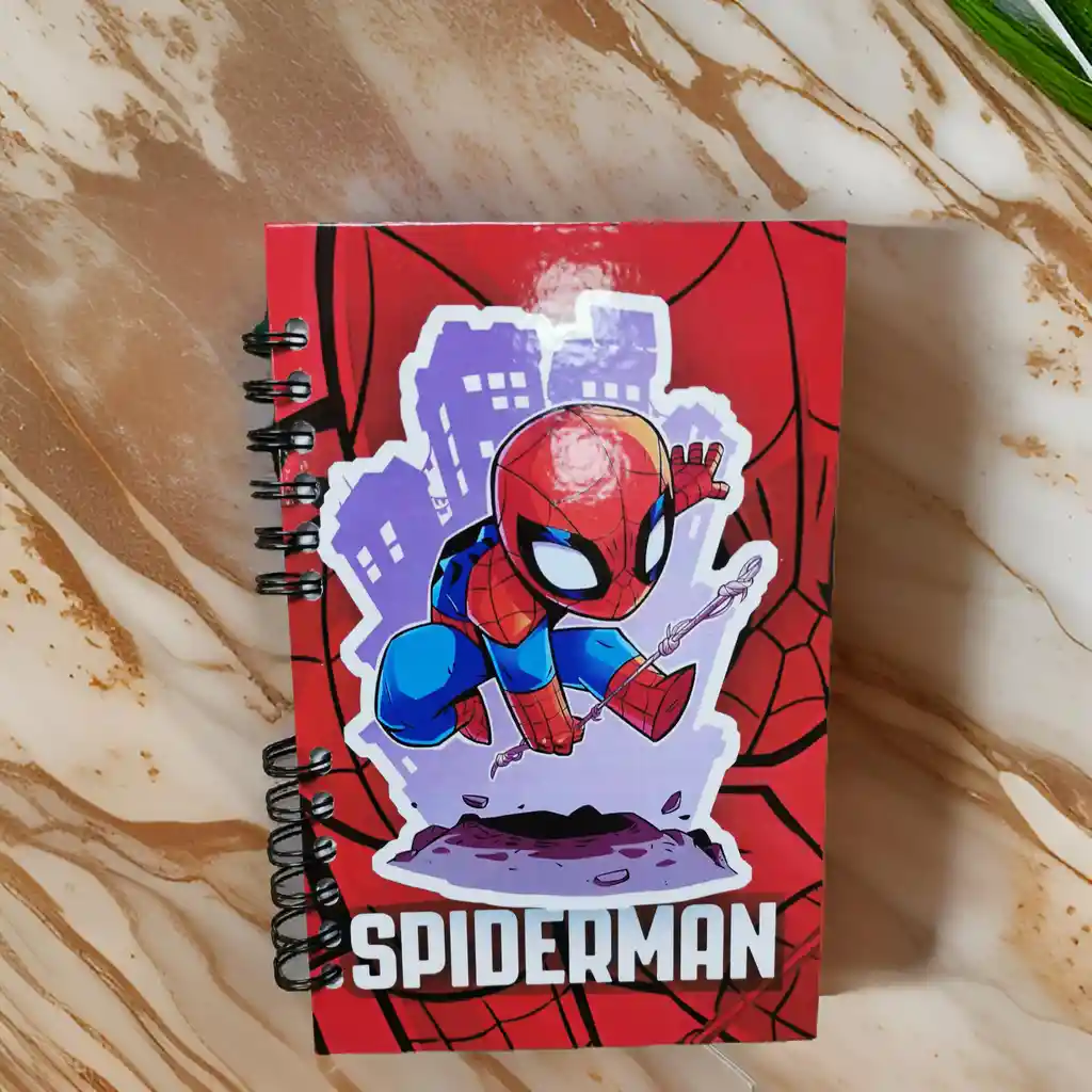 Cuaderno Argollado Spiderman, Cuaderno Anillado