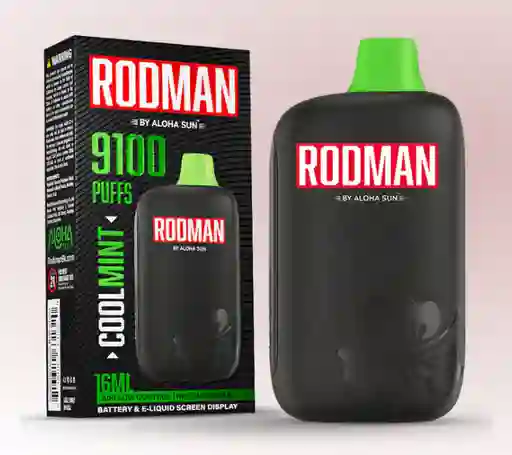 Vape Rodman 9100 Pf 5% Cool Mint