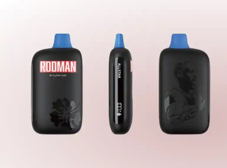 Vapes Rodman 9100 Puff 5% All Star (blue Razz)
