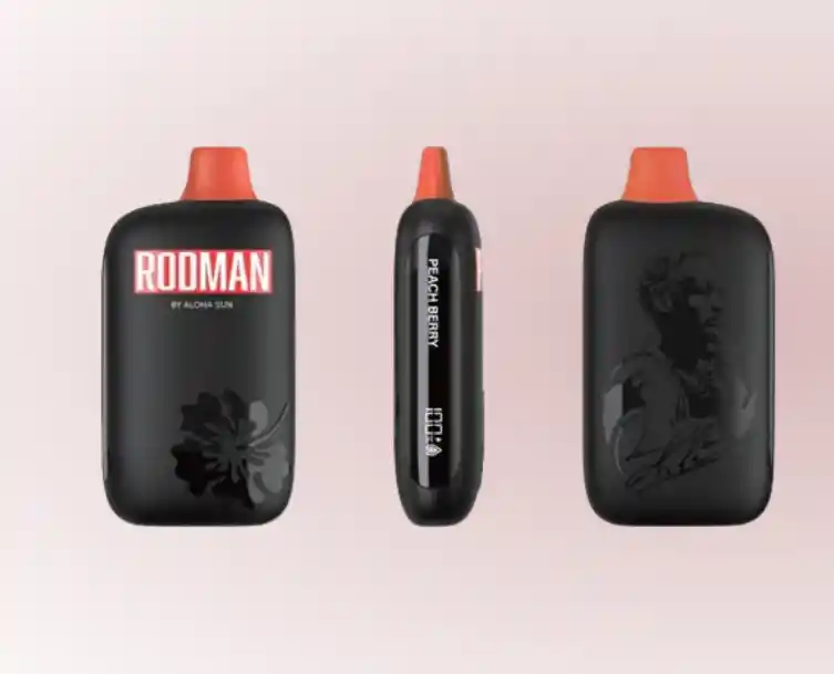 Vapes Rodman 9100 Puff 5% Peach Berry