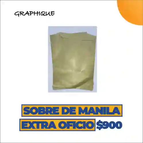 Sobre De Manila Extra-oficio