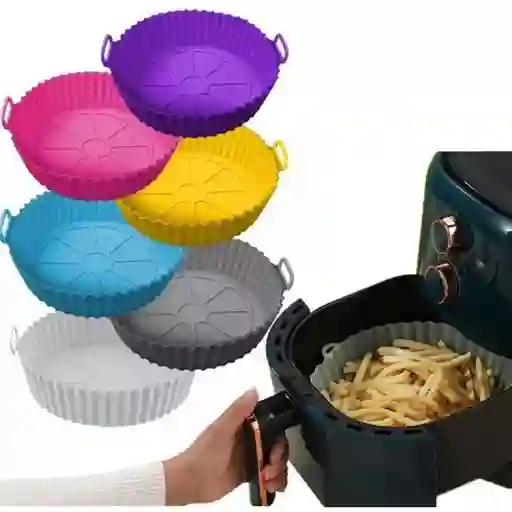 Molde Protector Freidora Air Fryer Silicona Reutilizable
