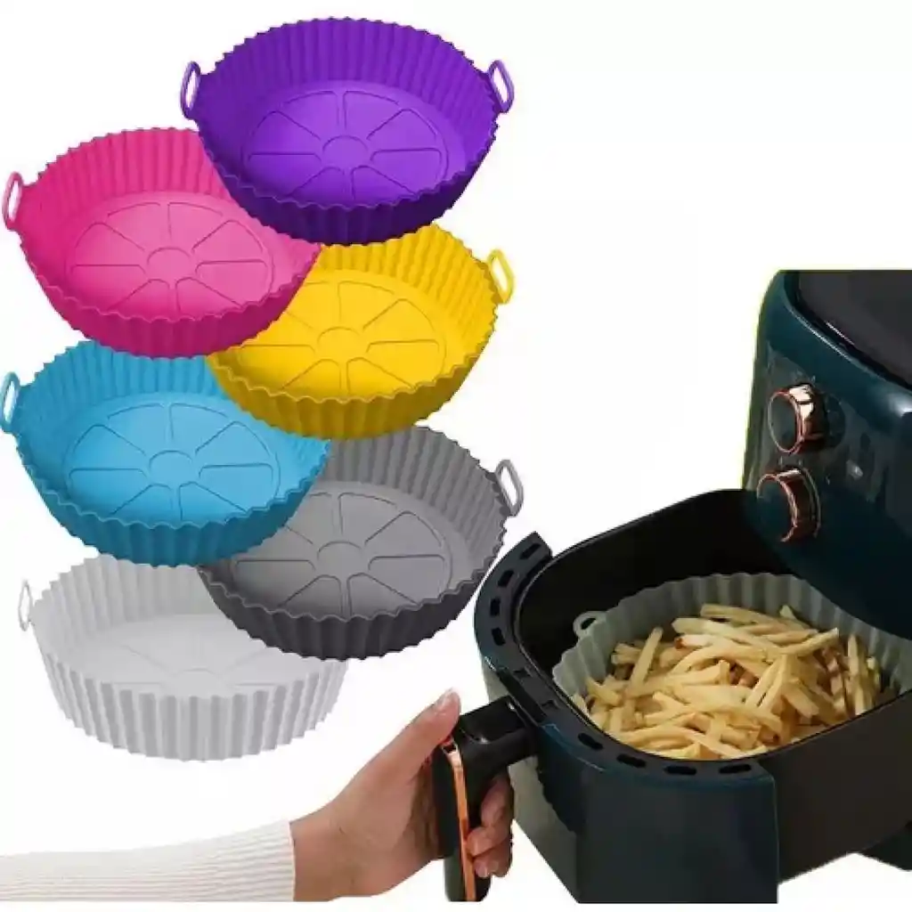 Molde Protector Freidora Air Fryer Silicona Reutilizable