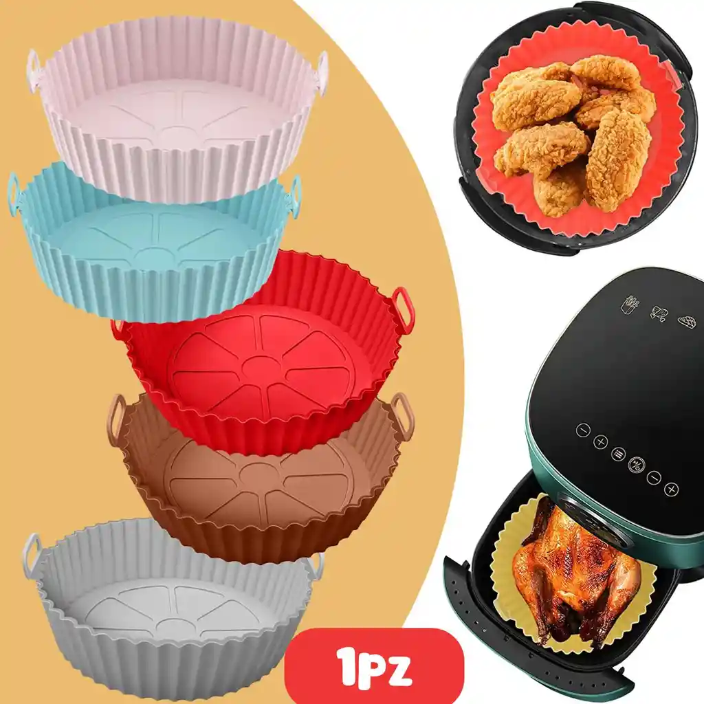 Molde Protector Freidora Air Fryer Silicona Reutilizable