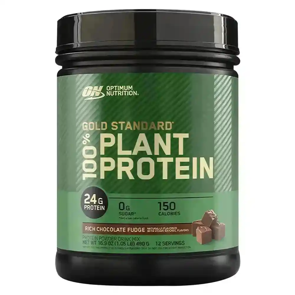 Gold Standard 100% Plant Optimum Nutrition 12 Servicios Chocolate