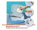 Cosmetiquera Para Dama Organizador Maquillaje Neceser Azul Claro