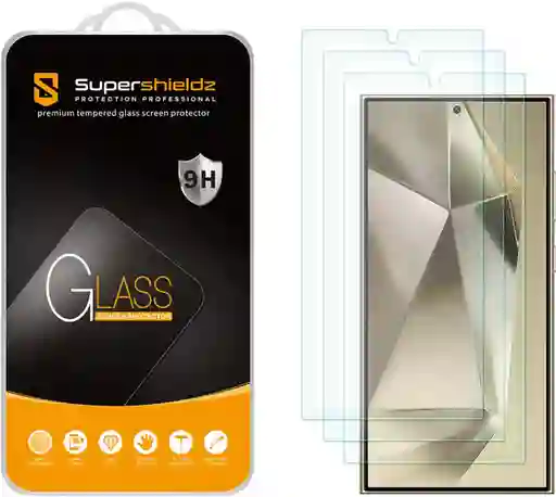Protector De Pantalla Vidrio Templado Samsung Galaxy S24 Ultra Supershieldz