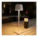 Lampara Led Elegante Mesa Tactil Tonos Innovo Led Recargable Blanca