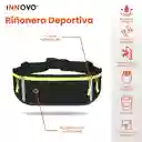Combo Canguro Deportivo Negro Y Balaclava Para Ciclistas Filtro Uv