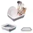 Escurridor Plegable Practico Drenaje Rapido Para Cocina
