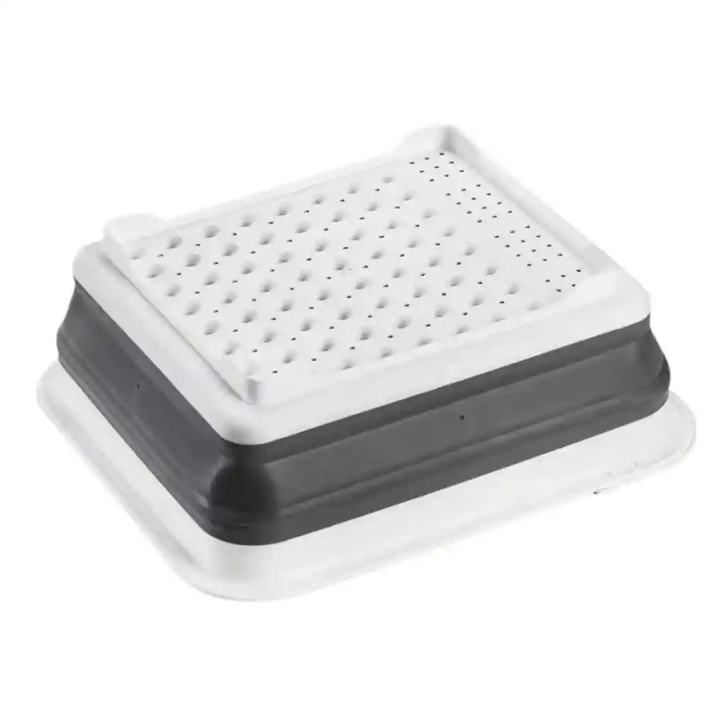 Escurridor Plegable Practico Drenaje Rapido Para Cocina