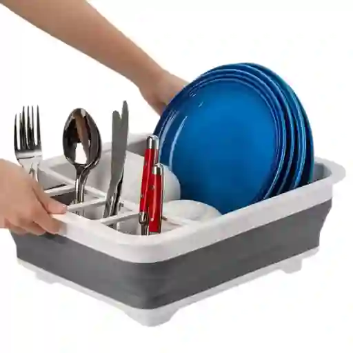 Escurridor Plegable Practico Drenaje Rapido Para Cocina
