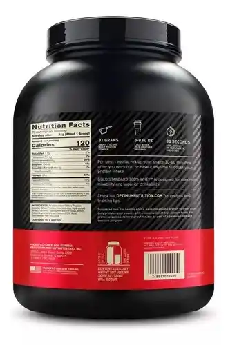 Proteina Whey Gold Standar 5lb Vainilla