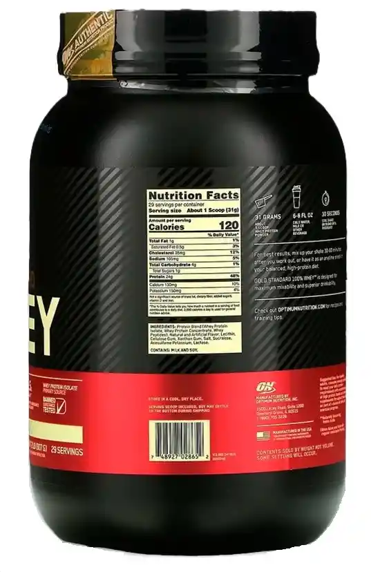 Whey Gold Standar 2lb Vainilla