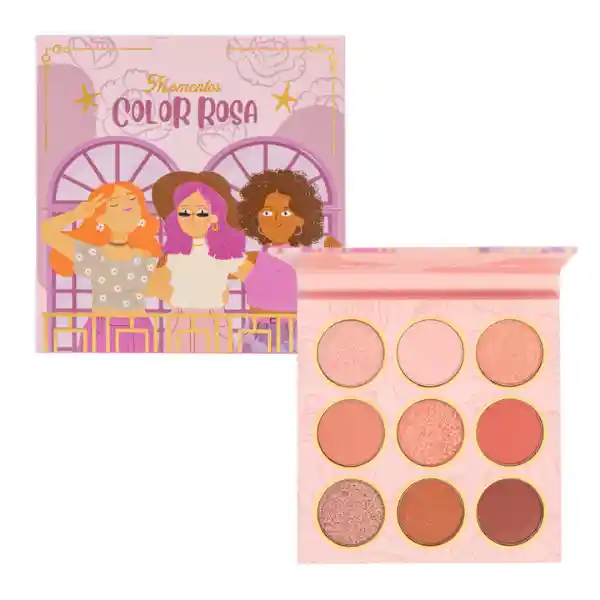 Sombras Color Rosa Trendy