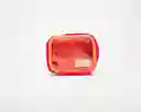 Cosmetiquera Glassy Bag S Fur Fucsia