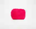 Cosmetiquera Glassy Bag S Fur Fucsia