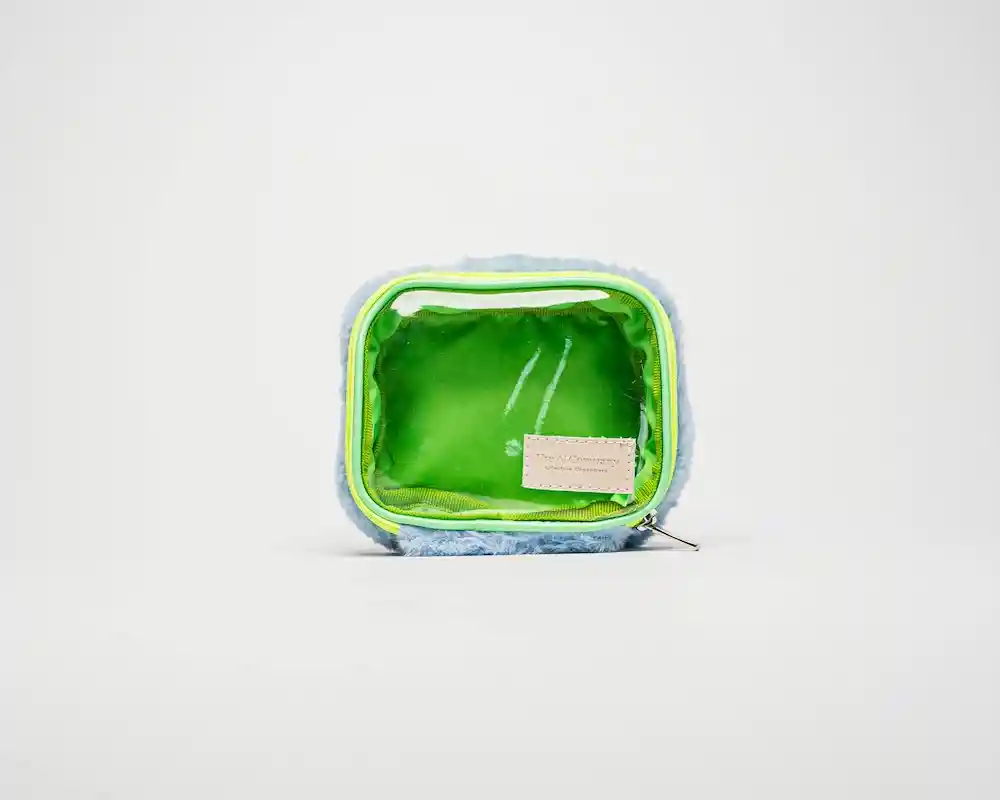 Cosmetiqueta Glassy Bag S Fur Celeste