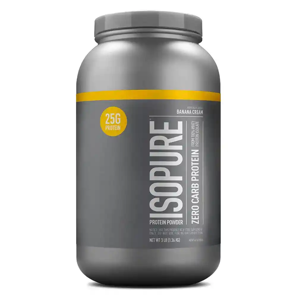 Isopure Zero Low Carb 3 Lb Banana