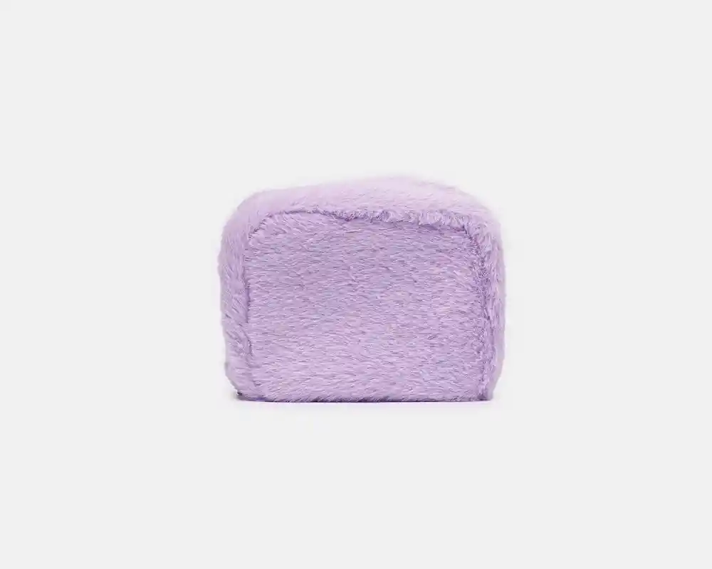Cosmetiquera Glassy Bag S Fur Lavanda