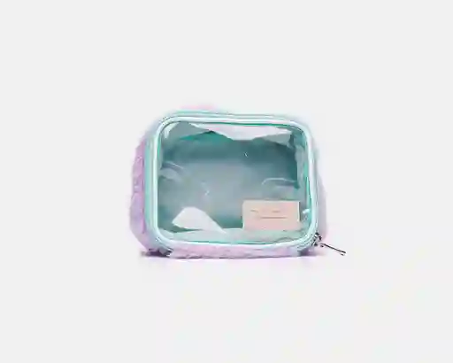 Cosmetiquera Glassy Bag S Fur Lavanda