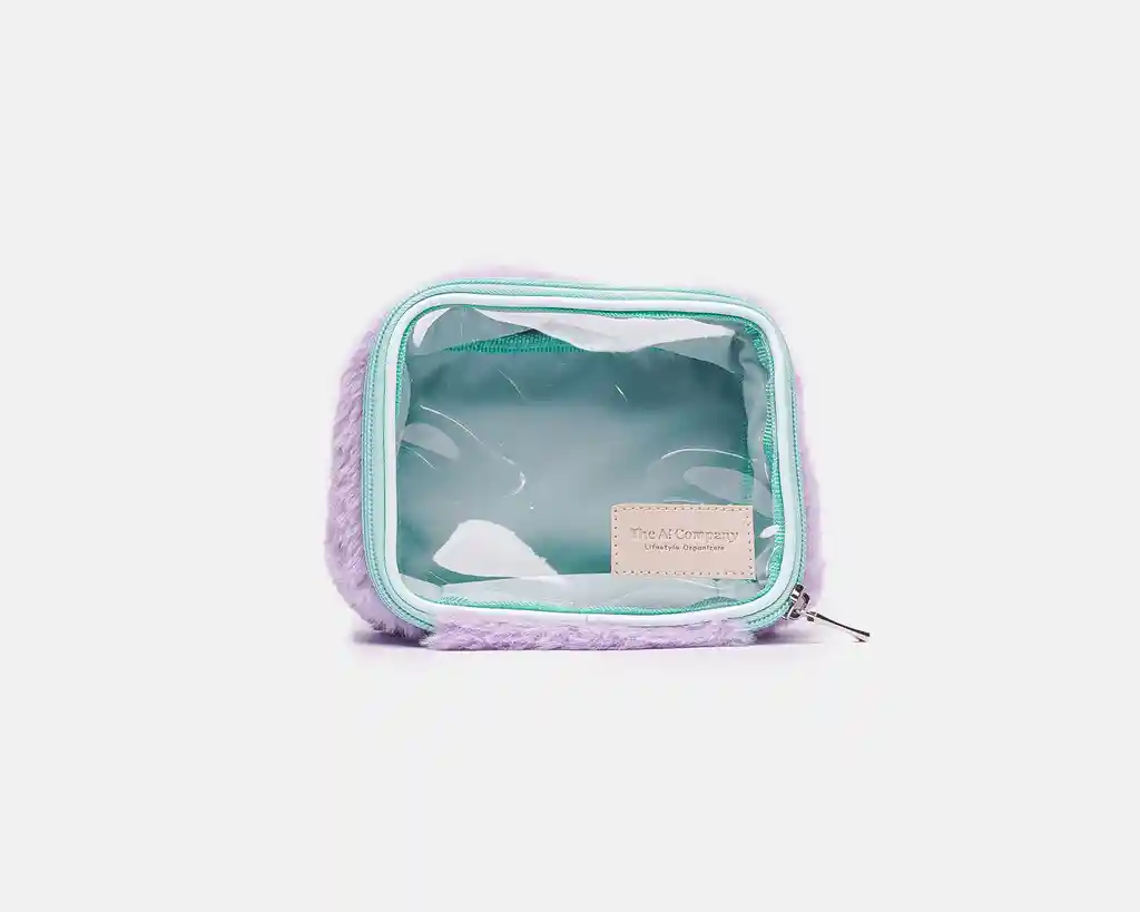 Cosmetiquera Glassy Bag S Fur Lavanda