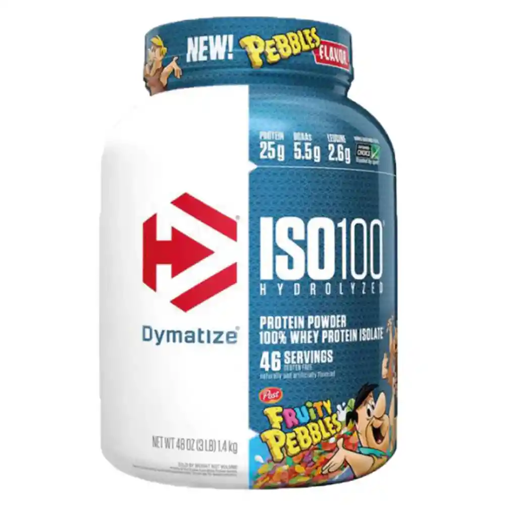 Iso 100 Dymatize Nutrition 3 Lb Fruity Pebbles