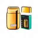Maquina Afeitadora Vgr V-398 Profesiona Foil Shaver Recargable Color Dorado 110v