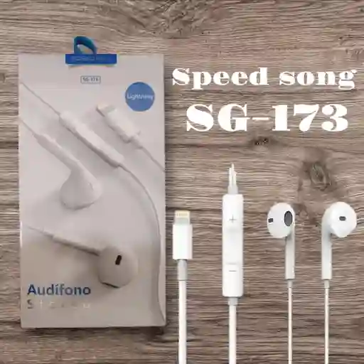 Audífonos Speed Song Sg-173 Para Iphone