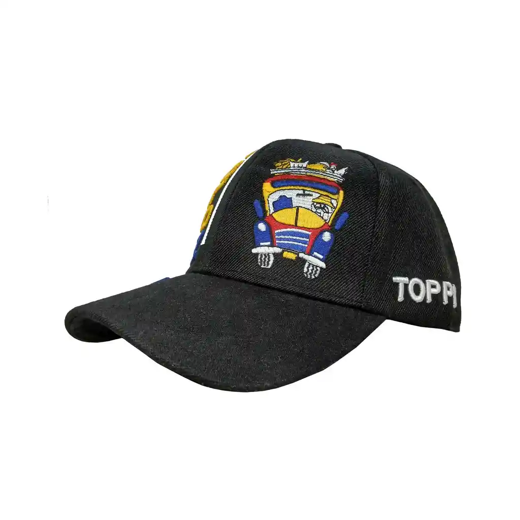 Gorra Colombia Cachucha Seleccion Golf Beisbol Hombre Mujer Negro Chiva 2