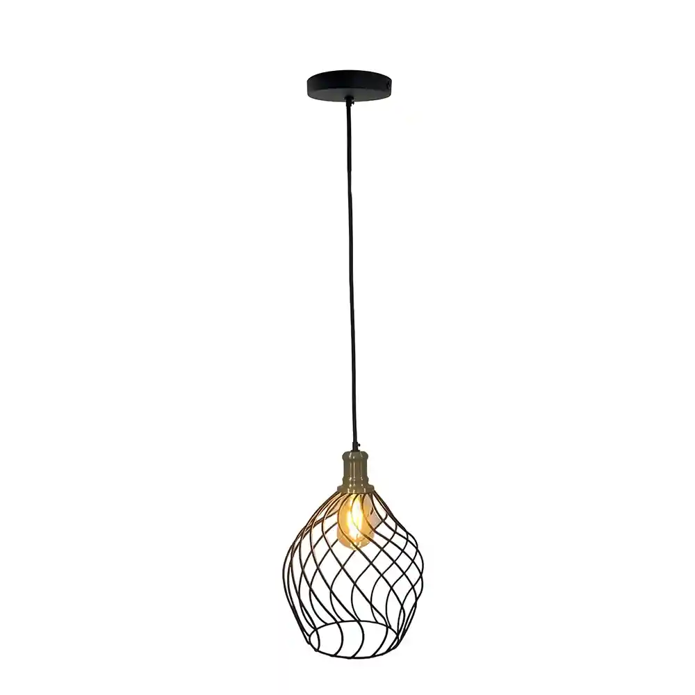 Lámpara De Techo Decorativa Balai Con Rejilla