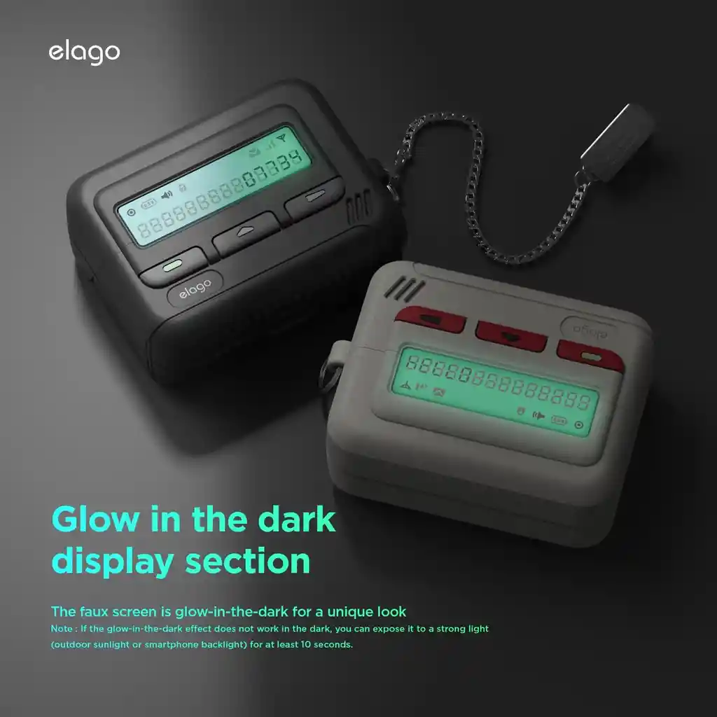 Estuche Para Galaxy Buds 3 / Buds 3 Pro Pager Con Clip Cadena En Stone