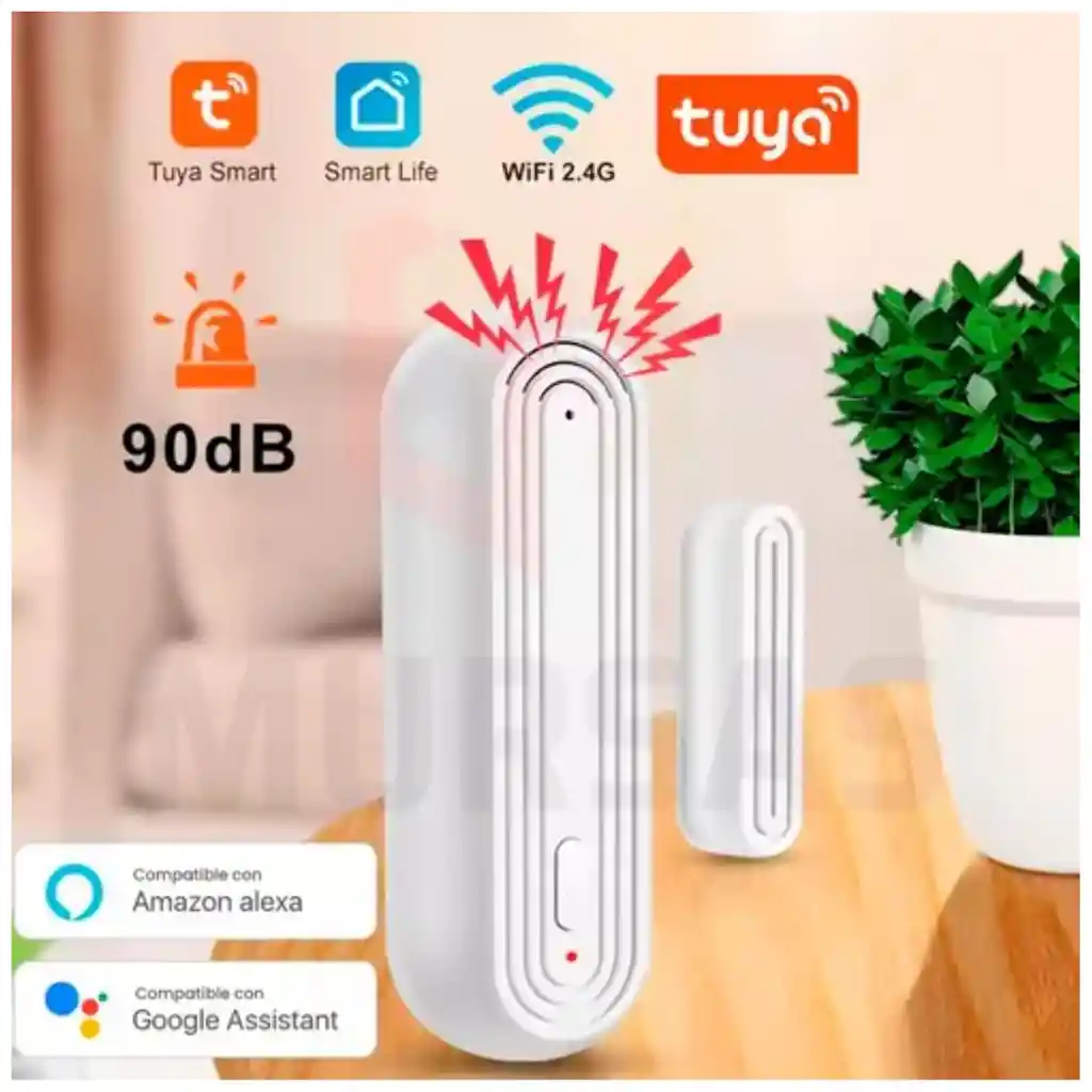 Sensor De Puerta Con Alarma Seguridad Emergencia