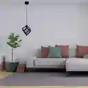 Lámpara De Techo Charlote Cubo Cuadrado Diseño Decorativo Moderno