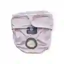 Pañal L Blanco Figuras Rosa