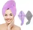 Gorro Toalla De Baño Con Turbante De Secado Rápido, Práctico Forro Polar Mágico