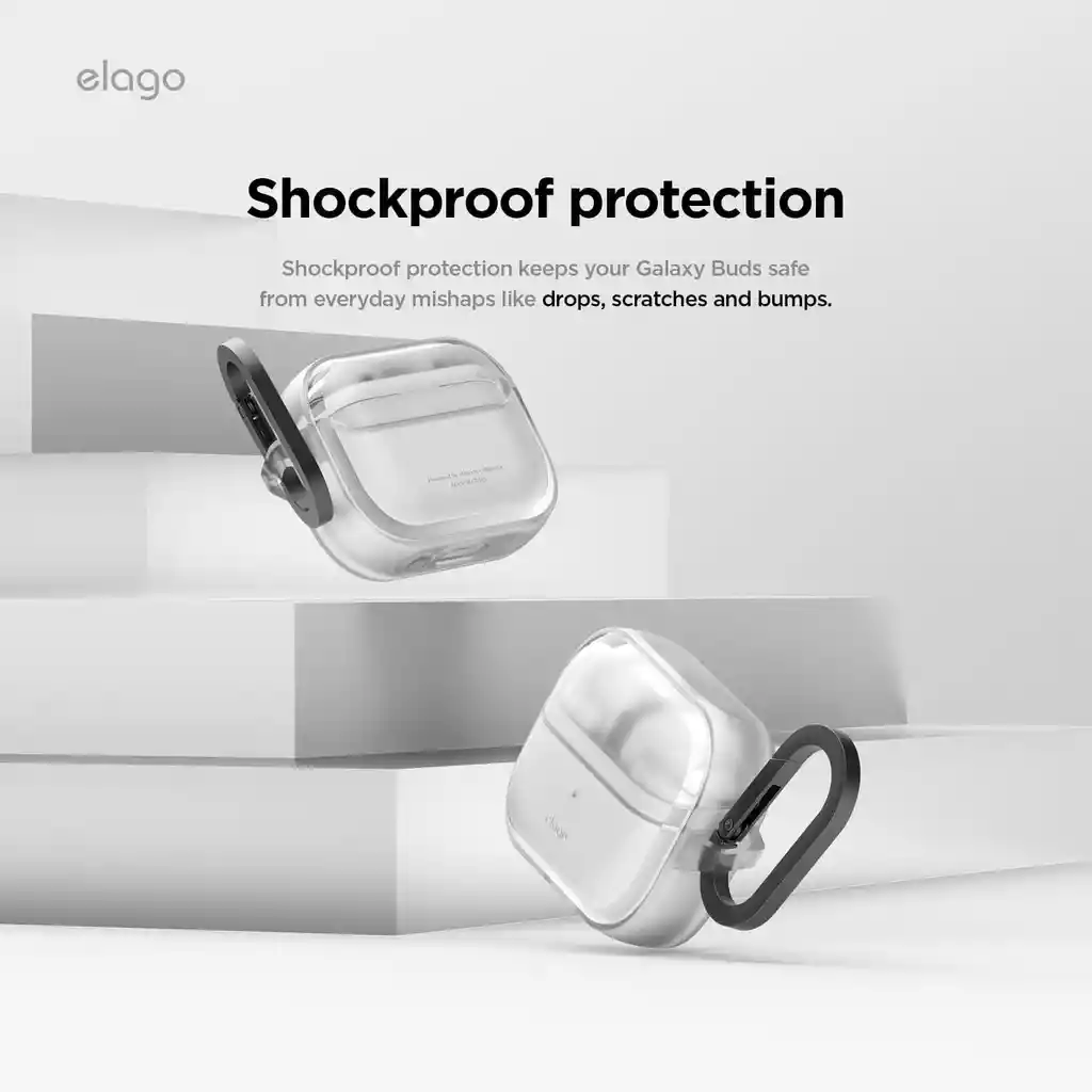 Estuche Para Galaxy Buds 3 / Buds 3 Pro Edc Con Arnes En Clear