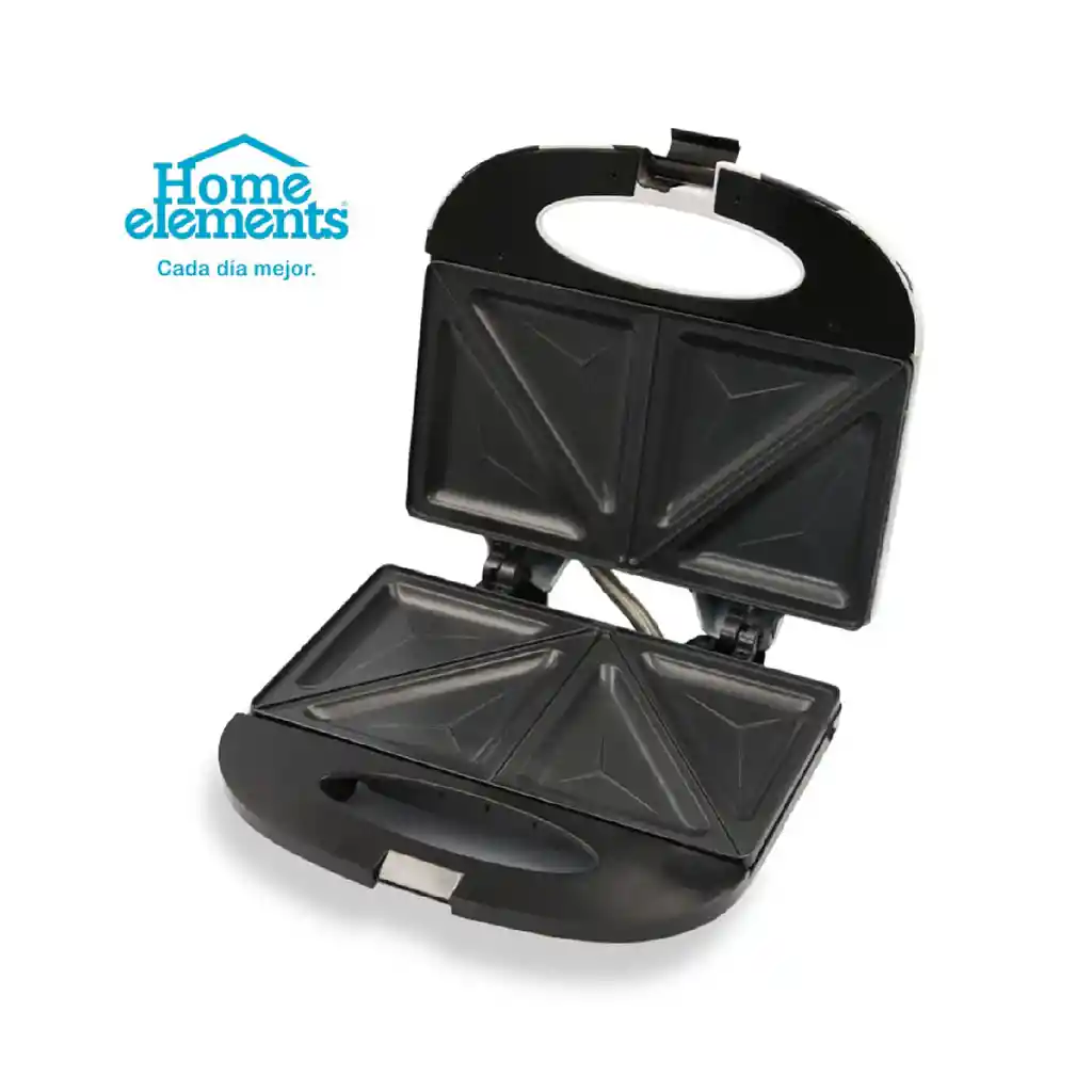 Sanduchera Eléctrica Home Elements 2 Puestos