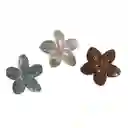 Pinza Cabello Flor Cristal Surtida