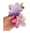 Pinza Cabello Flor Degrade Tornasol Surtida